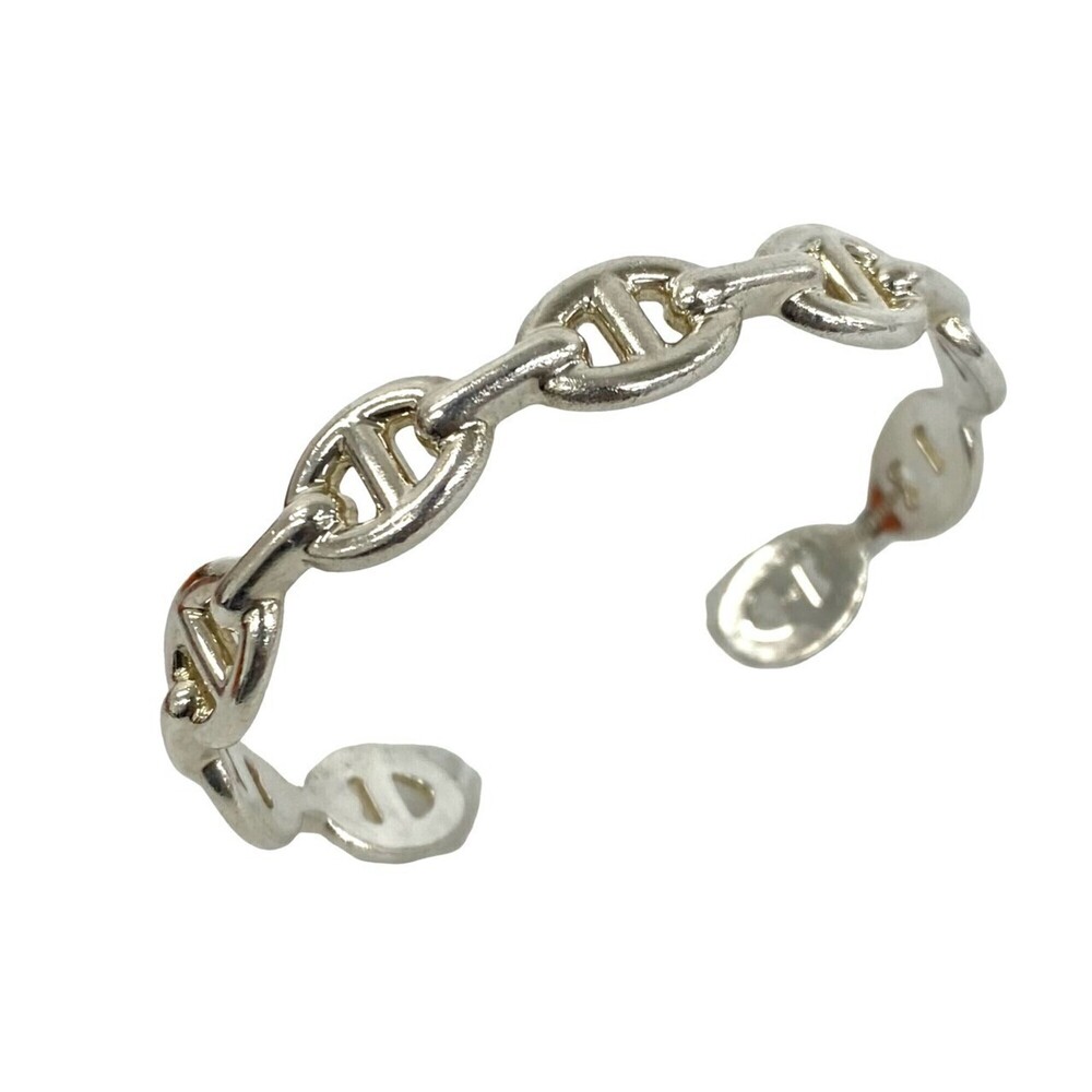 HERMES Silver Bracelet